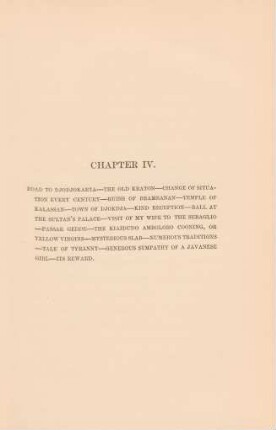 Chapter IV. Road to Djodjokarta ...