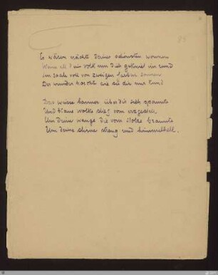 [Die Bücher der Hirten- und Preisgedichte der Sagen und Sänge und der hängenden Gärten] - [Sammelhandschrift] - StGA-George I,0303 : [SW III: H14]