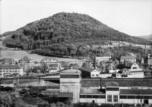 Freital-Zauckerode : Freital-Zaukerode. Wäsche des Steinkohlenwerkes Zauckerode. Blick zum Windberg
