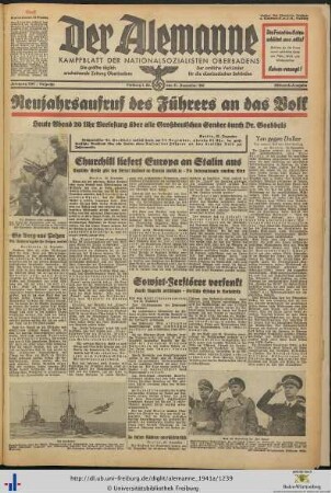 31.12.1941 (Mittwoch-Ausgabe)
