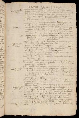 72r-78r, Anno 1579-1580