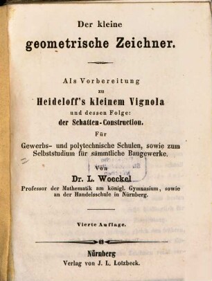 Der kleine geometrische Zeichner