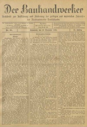 30. November 1895, Nr. 48