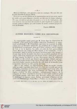 3: Jupiter Ægiochus, camée sur Chrysoprase