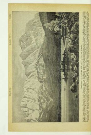 Wettersteingebirge mit Zugspitze und Eibsee