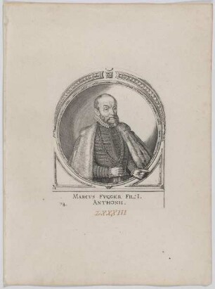 Bildnis des Marcvs Fvgger