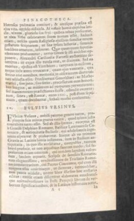 IV. Fluvius Ursinus.