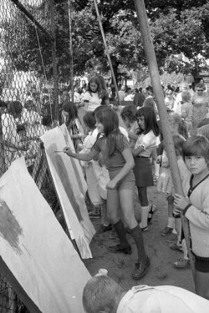 Kinderfest in der Südstadt auf dem Spielplatz hinter dem Arbeitsamt