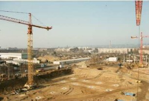 Dresden-Seidnitz, Enderstraße 59. Baustelle Seidnitz-Center