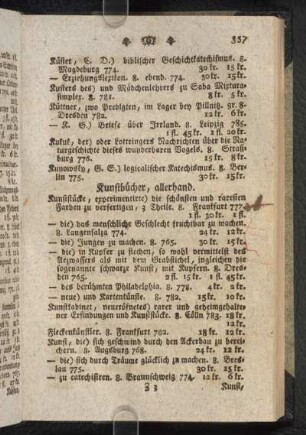 Kunstbücher, allerhand.