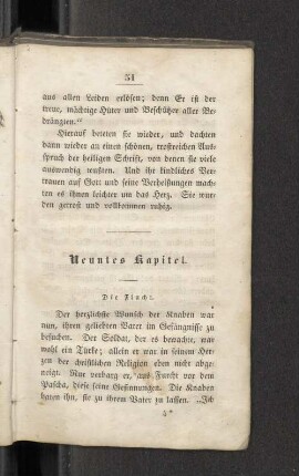 Neuntes Kapitel. Die Flucht.