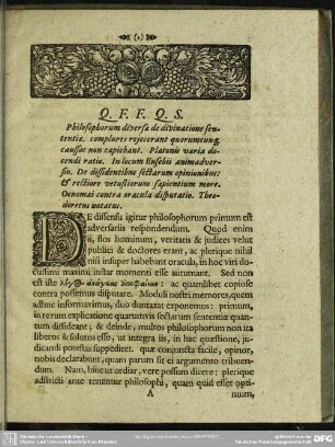 De Oraculis Exerc