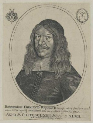 Bildnis des Borchardus Eden