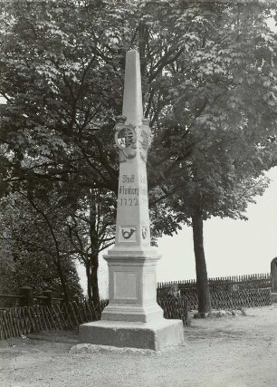 Altenberg, kursächsische Postmeilensäule