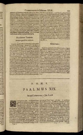 Psalmus XIX. - Psalmus XXII.