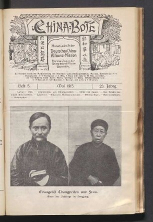 Heft 5. Mai 1915