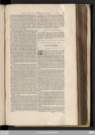 Disputatio IV. De Veteri & Novo Testamento.