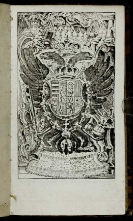 [...]Nebst Vorsetzung des Herrn Cammer-Richters, Hrn. Präsidenten und Hrn. Assessoren Wappen,[...]
