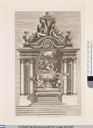 Entwurf für einen Altar