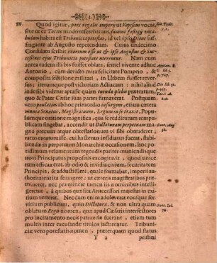 De tribunicia Caesarum rom. potestate