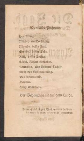 Spielende Personen