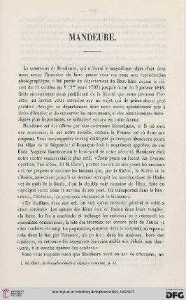 2.Ser. 4.1865/66: Mandeure
