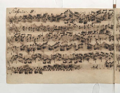 Sinfonias; cemb; A-Dur; BWV 798