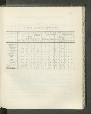 (Tabelle 10.) Die Reifenprüfungen des Schuljahres 1907/1908: