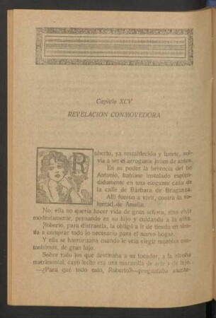 Capítulo XCV - Revelación conmovedora
