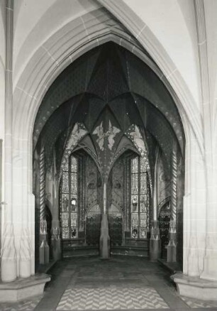 Meißen. Albrechtsburg (1471; A. v. Westfalen). Kappellenraum am Großen Saal