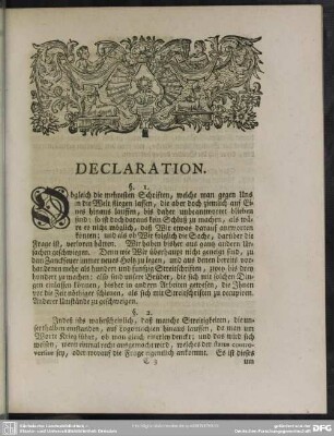 Declaration