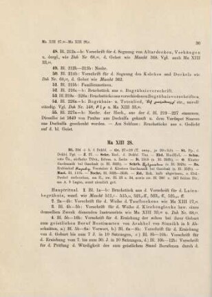 30-39, Ma XIII 28 bis Ma XIII 30