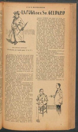 La fuga del sr. Geldard : PBT novelesco