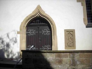 Langhaus Portal Süd mit Übersicht