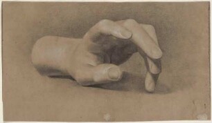 Gipsabguss einer Hand