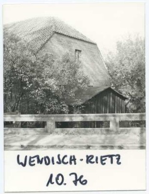 Neue Mühle - Wassermühle in Wendisch Rietz