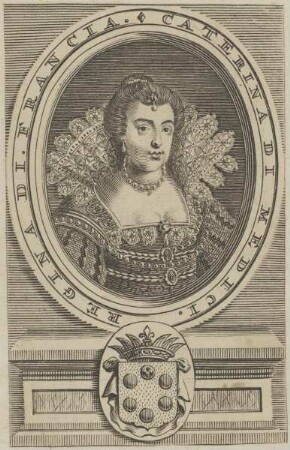 Bildnis der Caterina di Medici
