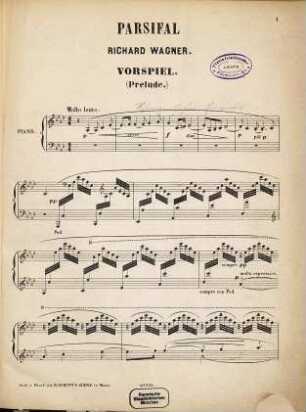 Parsifal : a festival-drama