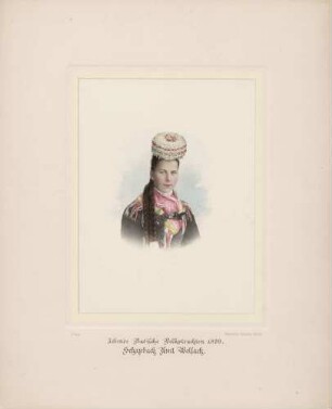 Badische Volkstracht aus "Schapbach Amt Wolfach"