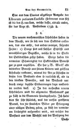 § 6. Daraus entstandene Fehler der neuern Lehrbücher