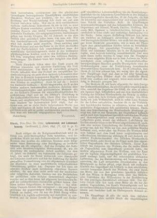 401-405 [Rezension] Stock, Otto, Lebenszweck und Lebensauffassung