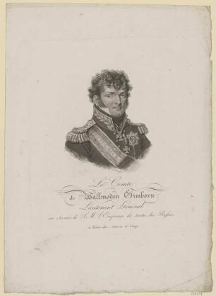 Bildnis des Wallmoden Gimborn