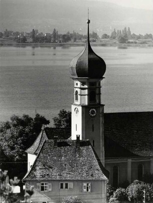 Blick auf Allensbach am Bodensee