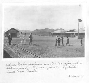 Kleine Bahnstation