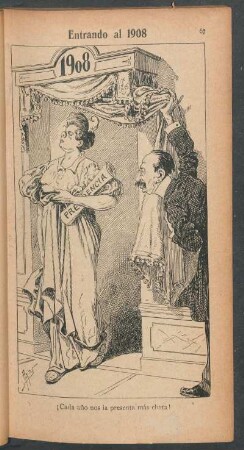 Entrando al 1908 - [Caricatura]