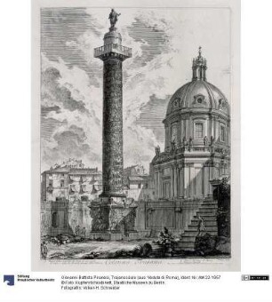 Trajanssäule (aus: Vedute di Roma)