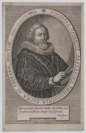 Bildnis des Iohannes-Henricvs Alstedivs