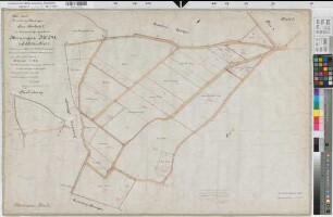 Meiningsen (Soest), Zusammenlegung Meiningsen, Bl.3 Urkarte II Meiningsen Flur 3