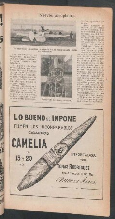 Nuevos aeroplanos