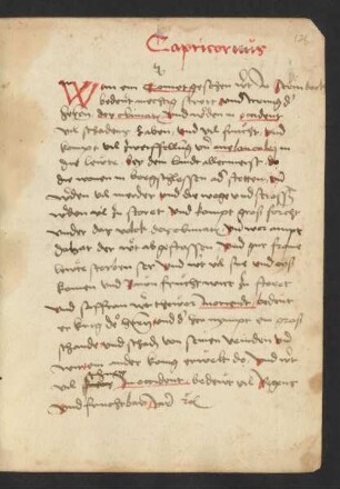 Von der Gewalt der Kometen (Text der Lücke nach Bl. 107)